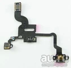 Лот: 9379428. Фото: 1. Шлейф iPhone 4 на кнопку включения... Шлейфы, разъёмы