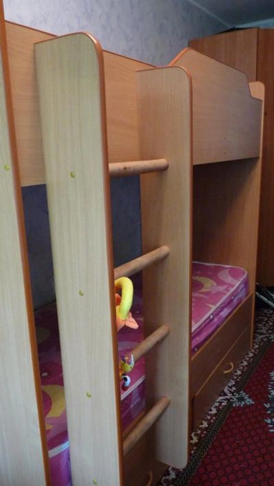 Лот: 3044685. Фото: 1. Кровать двухъярусная. Детские кровати и кроватки