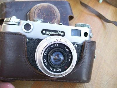 Лот: 2192638. Фото: 1. Фотоаппарат Зоркий 5. Другое (коллекционирование, моделизм)