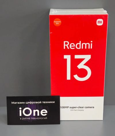 Лот: 23913261. Фото: 1. Xiaomi Redmi 13 6/128Gb Blue... Смартфоны