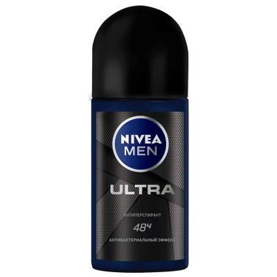 Лот: 24345615. Фото: 1. Дезодорант Nivea, Ultra, для мужчин... Уход за телом