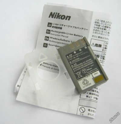 Лот: 5971372. Фото: 1. Аккумулятор Nikon EN-EL9A для... Аккумуляторы, зарядные