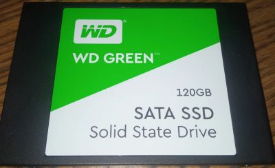 Лот: 20741200. Фото: 1. SSD Western Digital SATA 120гб... SSD-накопители