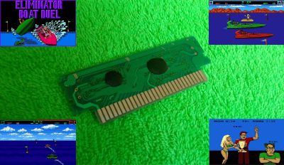 Лот: 24557323. Фото: 1. Денди картридж Eliminator Boat... Игры для консолей