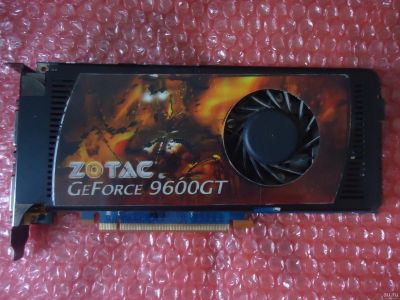 Лот: 17865995. Фото: 1. Видеокарта zotac 9600 gt 512Мб... Видеокарты