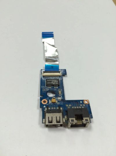Лот: 9388893. Фото: 1. Плата USB и LAN 55.4IH06.011G... Платы расширения, контроллеры, доп. порты