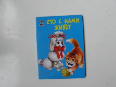 Лот: 67763. Фото: 1. Кто с нами живет? - картон (КОД... Другое (дети растут)