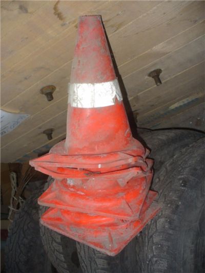 Лот: 6990316. Фото: 1. одним лотом 5 шт конус сигнальный... Другое (оснащение, оборудование, аксессуары)