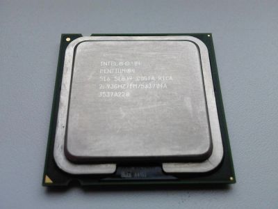 Лот: 3727592. Фото: 1. Процессор Intel Pentium 4 516... Процессоры