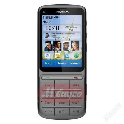 Лот: 1497092. Фото: 1. Мобильный телефон Nokia C3-01... Кнопочные мобильные телефоны