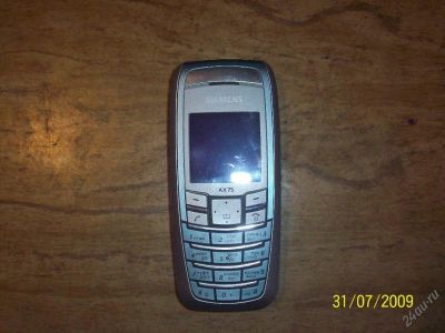 Лот: 94925. Фото: 1. simens ax75. Кнопочные мобильные телефоны