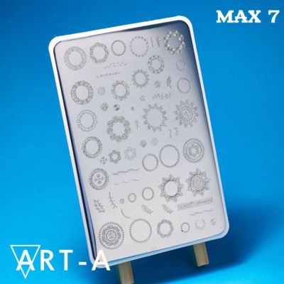 Лот: 15481458. Фото: 1. Пластина для стемпинга Art-A MAX... Украшения, дизайн ногтей