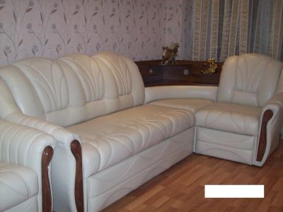 Лот: 6731444. Фото: 1. Продам мягкий уголок с креслом. Диваны