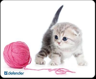Лот: 5535823. Фото: 1. Коврик Defender для мыши, шелковый... Коврики
