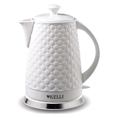 Лот: 24435927. Фото: 1. Электрический чайник Kelli KL-1340. Чайники, кофемашины, кулеры