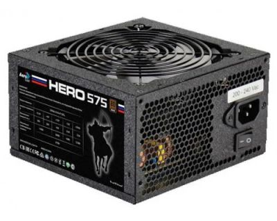 Лот: 9030417. Фото: 1. Блок питания 575W Aerocool Hero... Корпуса, блоки питания