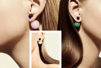 Лот: 4560008. Фото: 1. Серьги. Сережки. Пусеты. Dior... Серьги, каффы