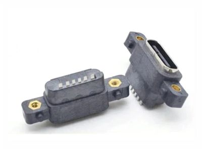 Лот: 19467196. Фото: 1. USB-C Type-C гнездо разъем встраиваемый... Разъёмы