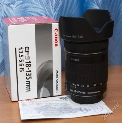 Лот: 1445650. Фото: 1. Canon EF-S 18-135 mm f/3.5-5.6... Объективы