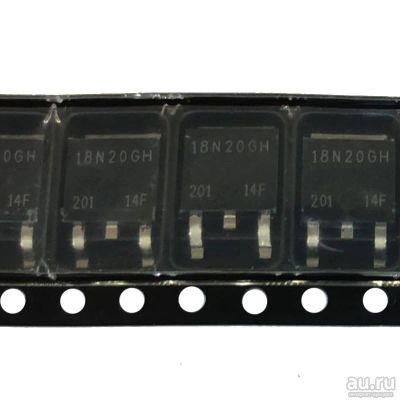 Лот: 13540417. Фото: 1. Транзистор полевой FDD18N20LZ... Транзисторы