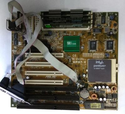 Лот: 11345059. Фото: 1. Материнская плата Asus SP97-V... Материнские платы
