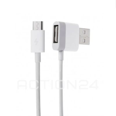 Лот: 20858583. Фото: 1. Кабель ZMI microUSB c разъёмом... Дата-кабели, переходники