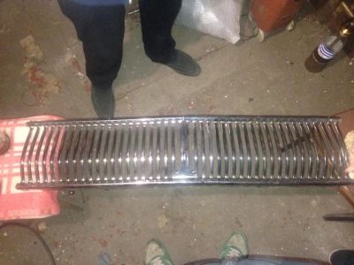 Лот: 5540223. Фото: 1. Решетка газ 24 хром. Кузов