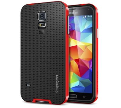 Лот: 3973421. Фото: 1. Чехол Samsung Galaxy S5 spigen... Чехлы, бамперы
