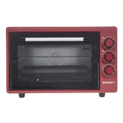 Лот: 24468414. Фото: 1. Мини-печь Kraft KF-MO 3200 Red. Микроволновки, мини-печи