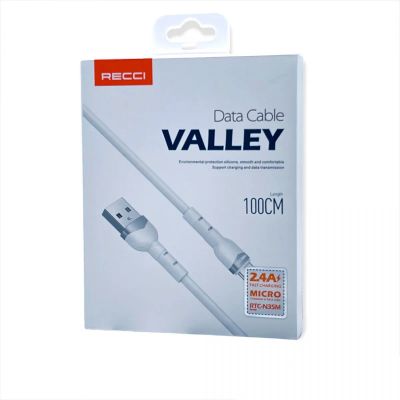 Лот: 22145382. Фото: 1. Кабель RECCI micro USB RTC-N35M... Дата-кабели, переходники