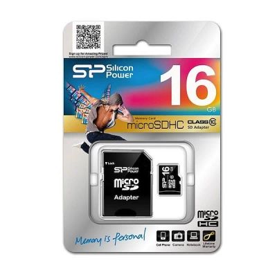 Лот: 6047101. Фото: 1. Карта памяти Silicon Power microSD... Карты памяти