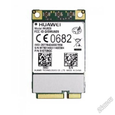 Лот: 5666034. Фото: 1. 3G модем Huawei MU609 mini PCI-e... Другое (смартфоны, связь, навигация)