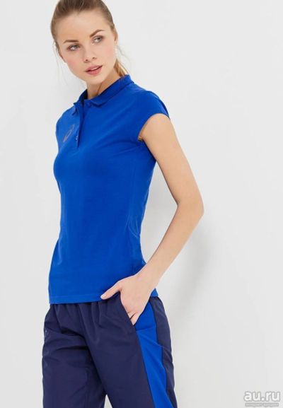 Лот: 12641748. Фото: 1. Поло ASICS WOMAN POLO 156868 0805. Футболки, поло