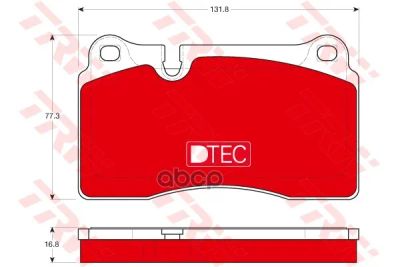 Лот: 21874460. Фото: 1. Колодки Торм.пер. Dtec Cotec TRW... Другое (автозапчасти)