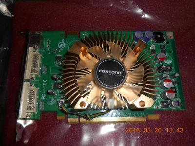 Лот: 7130349. Фото: 1. GeForce 8600GT 256MB от Foxconn. Видеокарты