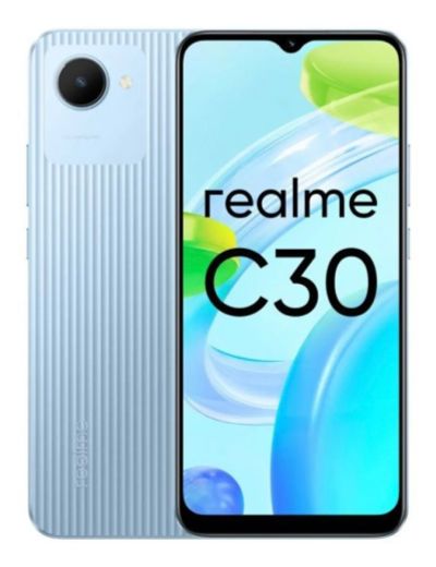 Лот: 19519536. Фото: 1. Новый Realme C30 4+64GB Lake Blue... Смартфоны