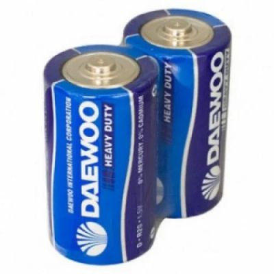 Лот: 15011654. Фото: 1. Батарейка Daewoo R20 2шт.большая... Батарейки, аккумуляторы, элементы питания