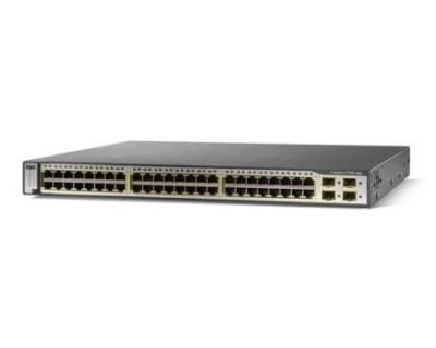 Лот: 11294574. Фото: 1. Коммутатор Cisco Ws-C3750-48Ts-S... Коммутаторы