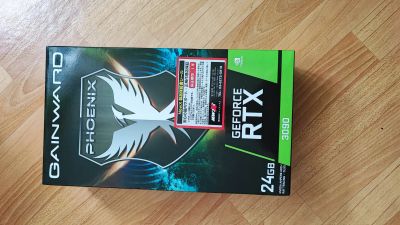 Лот: 19043078. Фото: 1. Видеокарта Gainward RTX3090 Новая. Видеокарты
