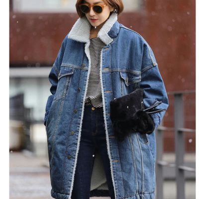 Лот: 10258208. Фото: 1. Джинсовая парка Oversize на 40-44. Верхняя одежда