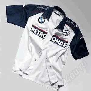 Лот: 142850. Фото: 1. Рубашка BMW Sauber F1. Рубашки, водолазки