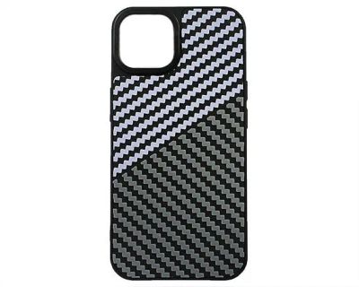 Лот: 20887547. Фото: 1. Чехол iPhone 14 Dual Carbon, сиреневый... Чехлы, бамперы