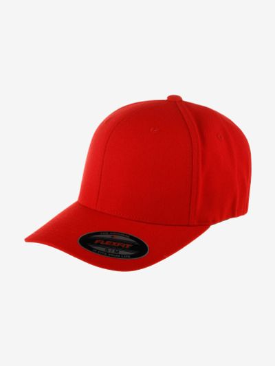 Лот: 24767243. Фото: 1. Бейсболка FLEXFIT 6477 (красный... Другое (спортивная одежда)