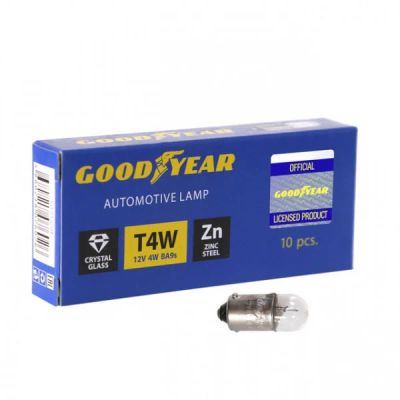 Лот: 16116057. Фото: 1. T4W 12V 4W GOODYEAR лампа накаливания... Оптика и освещение