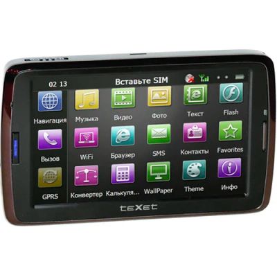 Лот: 5102093. Фото: 1. GPS-навигатор teXet TM-650 с подключением... Видеорегистраторы,  радар-детекторы, системы парковки