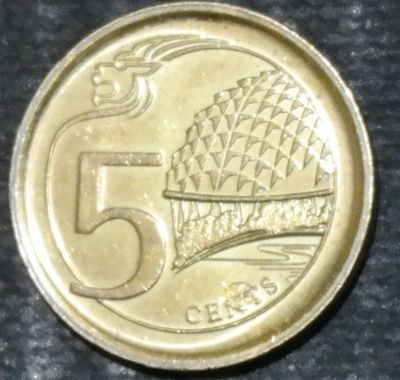 Лот: 15210273. Фото: 1. Экзотика с рубля (21265) Сингапур. Остальные страны