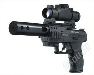 Лот: 1301136. Фото: 1. Umarex Walther Nighthawk r. Пневматическое оружие