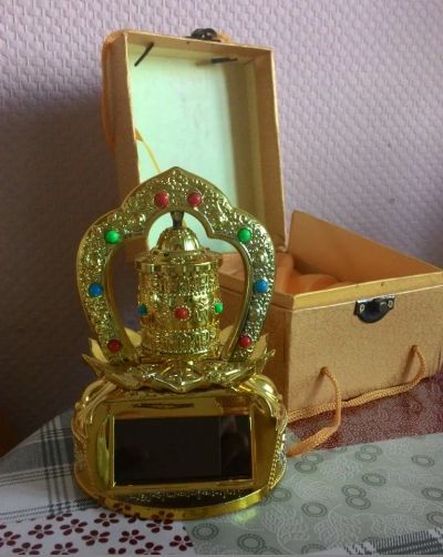 Лот: 6581655. Фото: 1. Буддийский барабанчик. Аксессуары