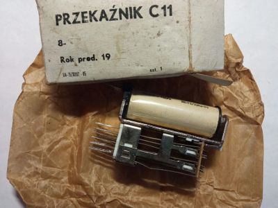 Лот: 18723767. Фото: 1. Реле Przekaźnik C11. Реле, тумблеры, переключатели