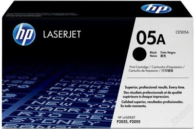 Лот: 1505698. Фото: 1. Картридж HP CE505A для HP LJ P2035... Картриджи, расходные материалы